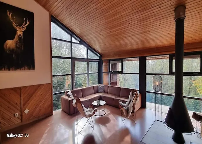 Holiday home In Odeigne With Private Pool & Sauna